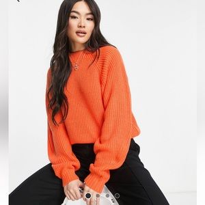 Orange Sweater Size 8